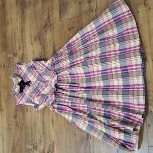 J.Crew dress with neck tie